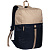 Рюкзак coolStuff, темно-синий с бежевым - миниатюра