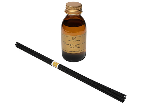 Ароматический диффузор с палочками, апельсин и жасмин, ваниль, 100 мл - рис 3.