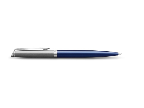 Шариковая ручка Waterman Hemisphere Entry Point Stainless Steel with Blue Lacquer в подарочной упаковке - рис 4.