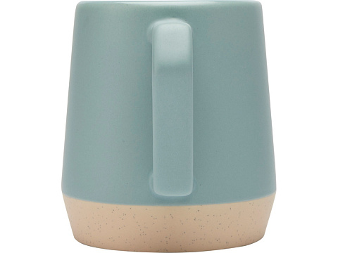 Dolce керамическая кружка объемом 300 мл с матовой отделкой, синий - рис 3.