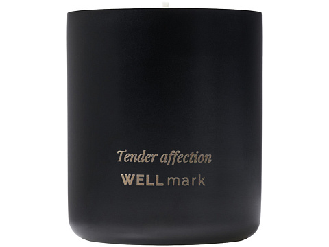 Ароматическая свеча Wellmark Tender Affection - сплошной черный - рис 2.