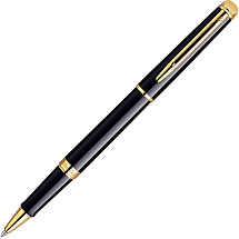 Ручка роллер Waterman Hemisphere, цвет: Mars Black/GT, стержень: Fblk