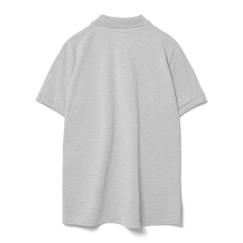 Рубашка поло мужская Virma Premium, серый меланж - рис 3.