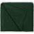Плед Sheerness, темно-зеленый - миниатюра