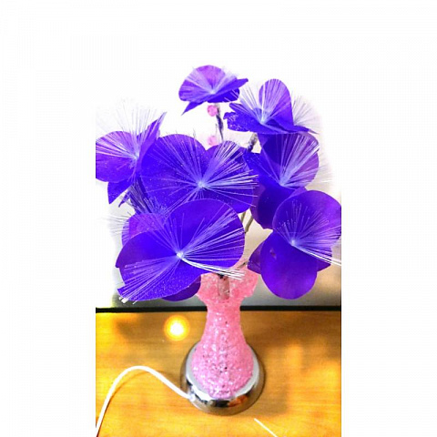 Светодиодные цветы в вазе - рис 5.