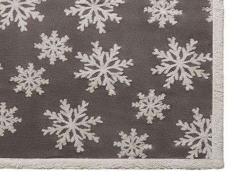 Плед Snowflake новогодний - рис 5.