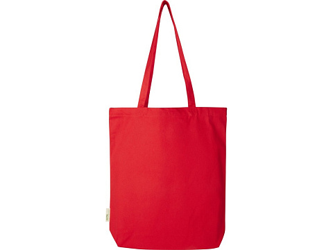 Orissa эко-сумка из органического материала GOTS, плотностью 270 г/м² - Красный - рис 3.