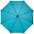 Зонт-трость Undercolor с цветными спицами, бирюзовый - миниатюра - рис 3.