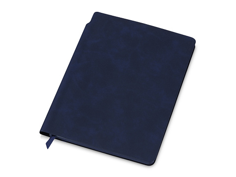 Подарочный набор с термобутылкой, блокнотом, ручкой и чаем, синий - рис 7.