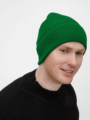 Шапка Nobilis Mono, ярко-зеленая - рис 6.