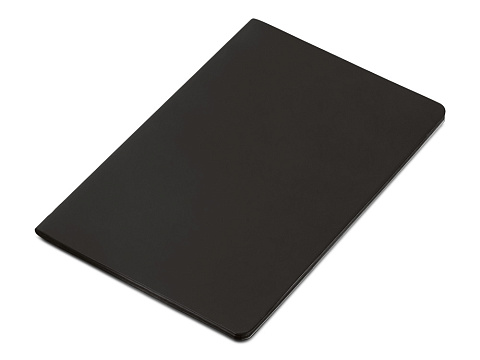 Блокнот Audrey А5 на сшивке в гибкой обложке софт-тач, черный