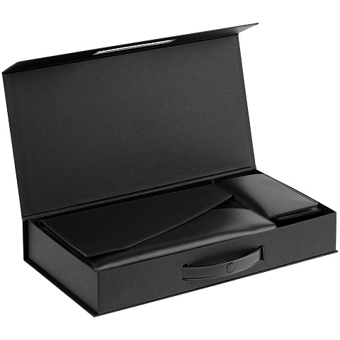 Коробка с ручкой Platt, черная - рис 4.