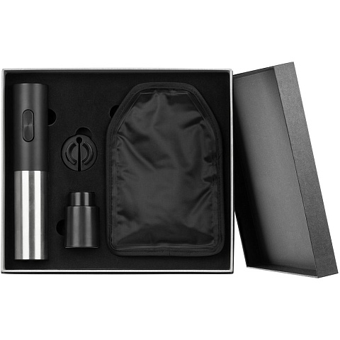 Винный набор Winetura, черный - рис 2.