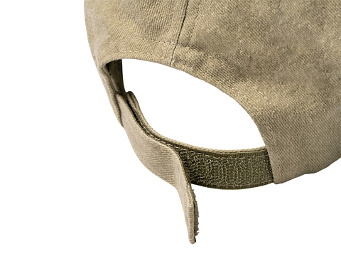 6 панельная кепка ELEMENT из 100% хлопка, хаки - рис 4.