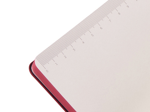 Блокнот А5 Notepeno Max, 96 листов 80 гр/м2 белой FSC бумаги, красный - рис 6.
