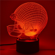 3D светильник Шлем для американского футбола