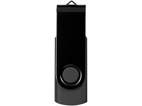 Флеш-карта Rotate Metallic USB 2.0 на 4 Gb, черный - рис 2.