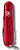Офицерский нож Huntsman 91, прозрачный красный - миниатюра - рис 3.
