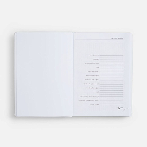 Ежедневник Nebraska, недатированный, белый - рис 8.