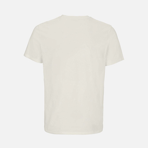 Футболка унисекс Lyam, молочно-белая - рис 3.