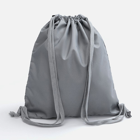 Рюкзак B3, серый с серыми лямками - рис 3.