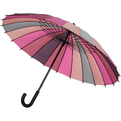 Зонт "Палитра" розовый - рис 2.