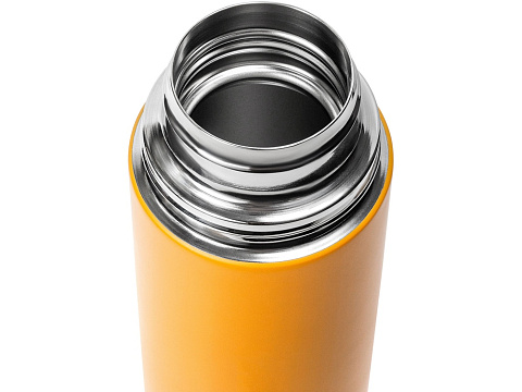 Термос Relaxika 101 (1 литр), желтый (без лого) - рис 5.