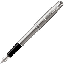 Перьевая ручка Parker Sonnet , Stainless Steel CT, перо: F, цвет чернил: black, в подарочной упаковке