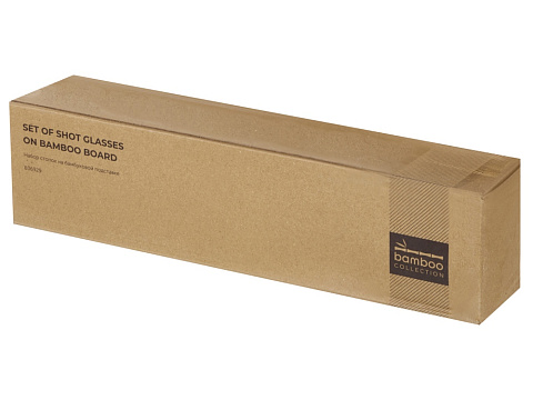 Набор стопок на бамбуковой подставке Shots (Р) - рис 5.