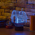 3D светильник Домик - миниатюра - рис 3.