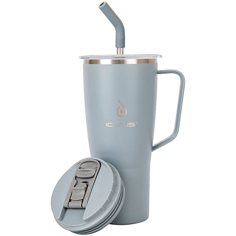 Термостакан Kasumigaoka, серый - рис 2.