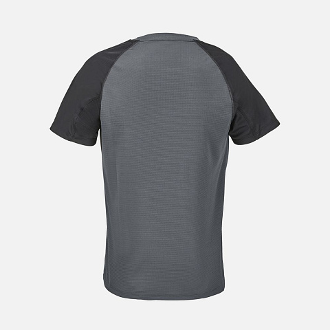 Футболка спортивная женская Vortex Women, черная с темно-серым - рис 3.