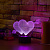 3D светильник Два сердца - миниатюра - рис 6.