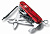 Офицерский нож CyberTool L, полупрозрачный красный - миниатюра - рис 4.