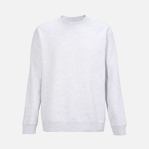 Свитшот унисекс Columbia, светло-серый меланж - рис 2.