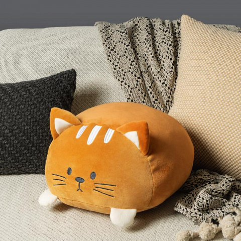 Подушка диванная "Рыжий кот" - рис 2.