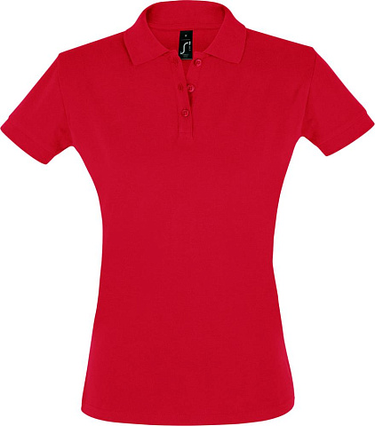 Рубашка поло женская Perfect Women 180 красная - рис 2.