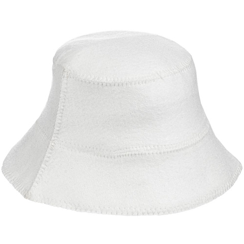 Банная шапка Panam, белая - рис 2.