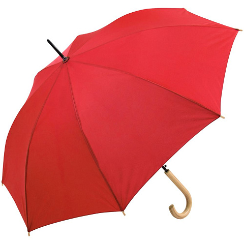 Зонт-трость OkoBrella, красный - рис 2.