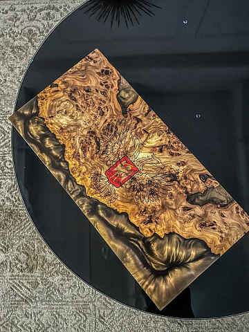 Эксклюзивные нарды ручной работы из Карагача - рис 16.