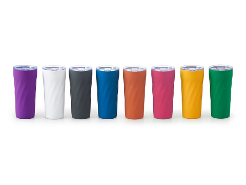 Подарочный набор FAMILY с термосом и термокружкой, фиолетовый - рис 5.