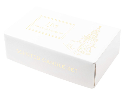 Набор ароматических свечей, 5*50 мл (без лого LM) - рис 3.