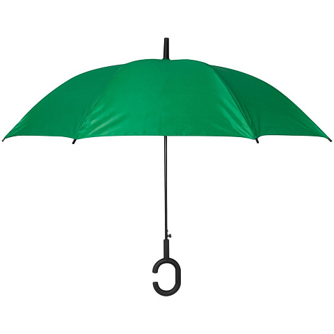 Зонт-трость Charme, зеленый - рис 4.