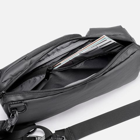 Рюкзак на одно плечо Jekko, черный - рис 6.