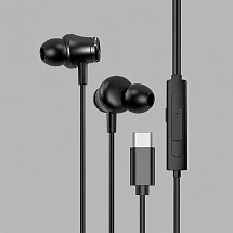 Стереогарнитура Stereo Aura ANC, USB-C, черный, Deppa