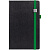 Ежедневник Ton Metal, недатированный, черный с зеленым - миниатюра - рис 3.