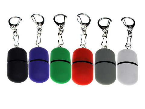 Флешка Goutte Soft-touch на 64 Гб, зеленый - рис 4.