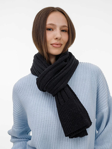 Шарф Bellish, черный - рис 6.