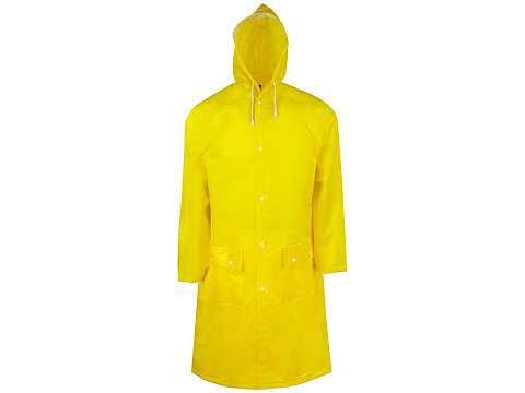 Дождевик Hawaii pro c чехлом унисекс, желтый - рис 3.