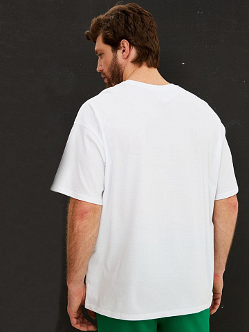 Футболка Oversize Premium, белая - рис 4.